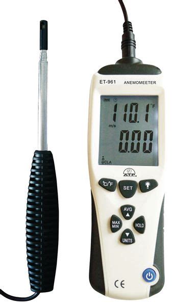 Hot Wire Thermo Anemometer Seton