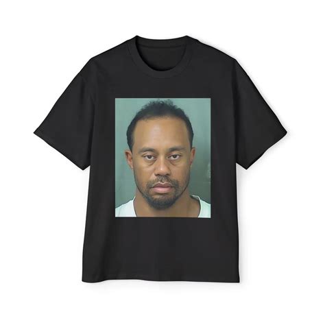 Tiger Woods Mugshot Shirt Ashbubble