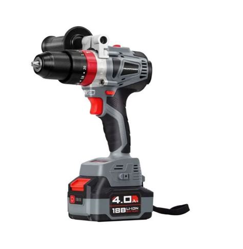 Дрель-шуруповерт Profipower Аккумуляторная дрель бесщеточная ударная ...