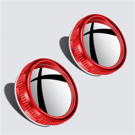 Bttgglhn Reversing Suction Cup Small Round Mirror Degree Wide Angle