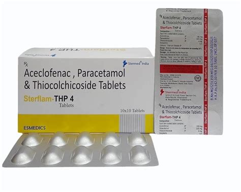 STERFLAM-THP4 tablets, Packaging Type: Alu Alu, Packaging Size: 10*10 ...