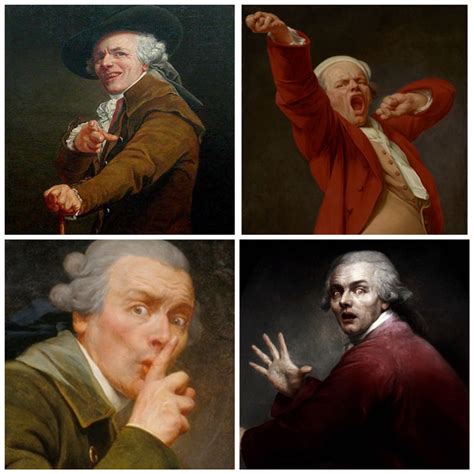 OG Madlad Joseph Ducreux A French Painter Famous For His Unorthodox