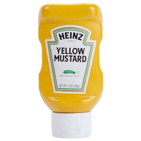 7401234001987 - HEINZ YELLOW MUSTARD 13OZ