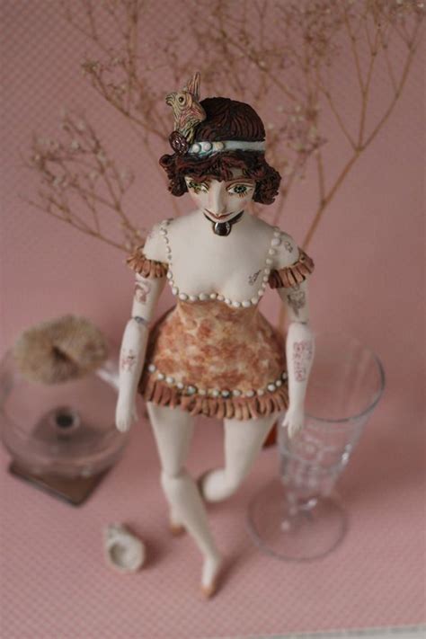 From The Naked Clay Series Burlesque Girl Wall Sculpture By Elya Yalonetski Sculpture Elya
