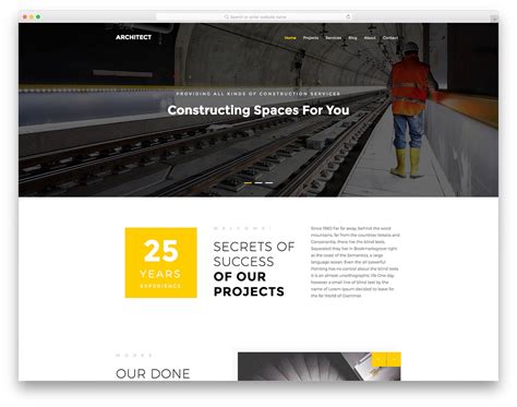 Architect Architecture Construction Website Template Colorlib