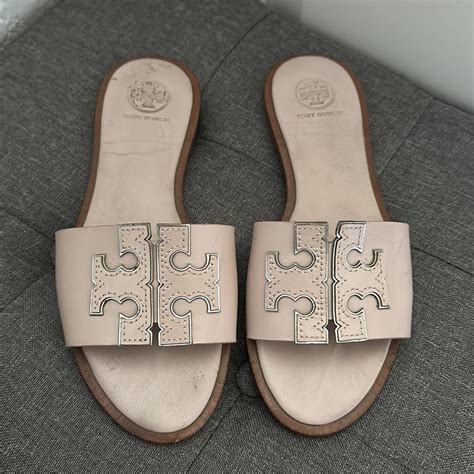 Nude Tory Burch Slides Size In Woman These Are Depop