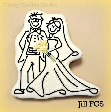 Jill Fcs Jill FCS Bride And Groom Galletas Para Boda Galletas