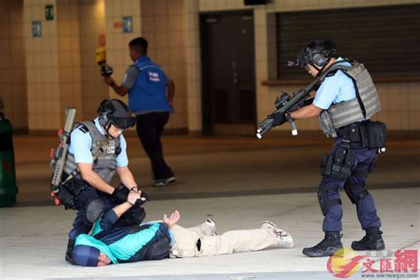 港警大球場反恐演習 模擬演唱會遇襲 香港文匯網