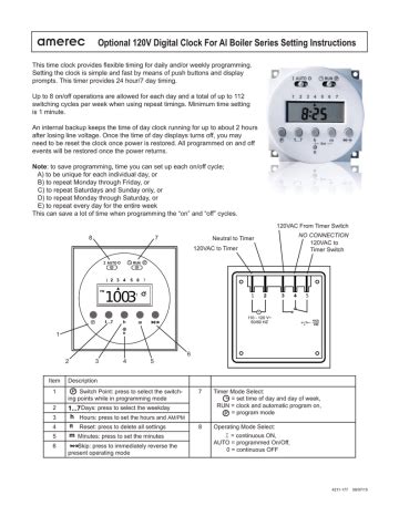 Amerec Time Clock Instructions Manualzz