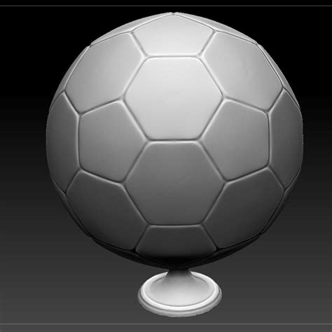 Soccer Ball D Model D Printable Cgtrader