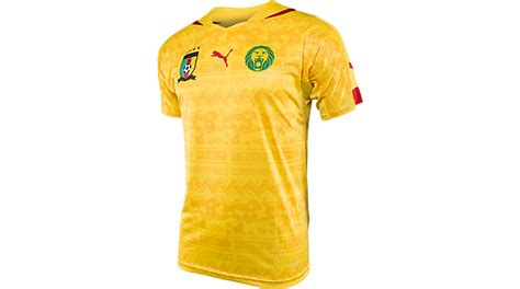 Puma Cameroon Away Jersey - Cameroon World Cup Soccer Jerseys