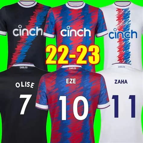 22 23 CRYSTAL OLISE Soccer Jerseys 2022 2023 PALACE ZAHA EZE J.AYEW ...