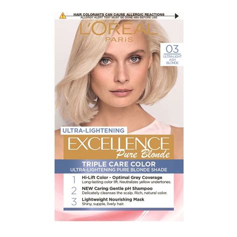 Loreal Paris Excellence Pure Blonde Крем боя за коса Ultra Light Ash Blonde