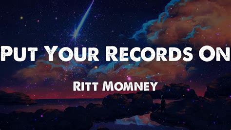 Ritt Momney Put Your Records On Lyrics Youtube