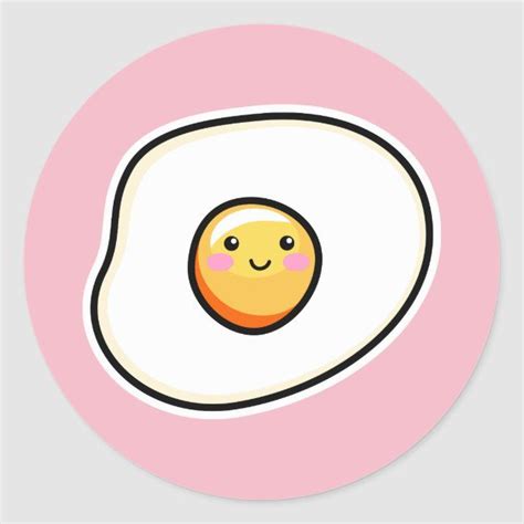 Kawaii Cute Egg Stickers In 2021 Cute Egg Kawaii Cute