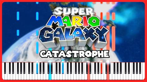 Catastrophe Super Mario Galaxy Piano Cover Sheet Music YouTube