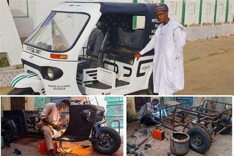 How Nigerian Man Built Beautiful Keke Napep Tricycle From Scratch