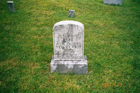 Josephine Josie” Fields Huff 1888 1930 Mémorial Find A Grave