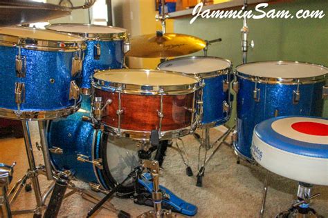 JS Blue Sparkle On Drums Page 6 Jammin Sam