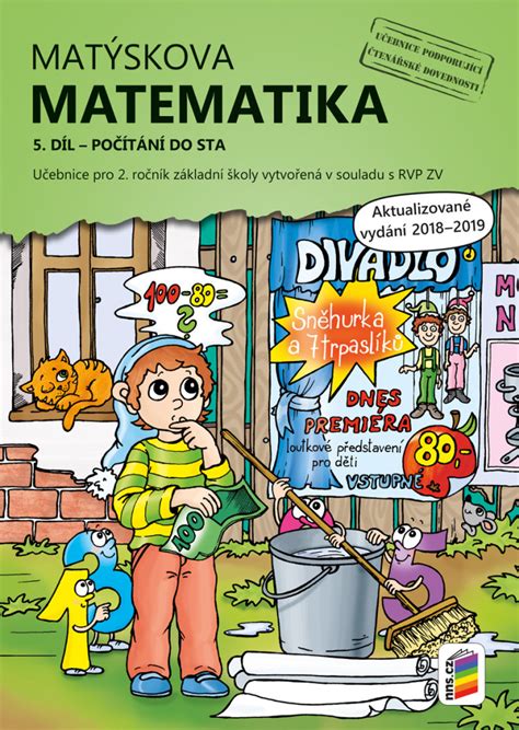 Matýskova matematika 5 díl Počítání do sta KNIHCENTRUM cz