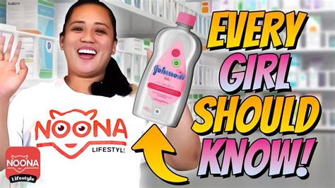 NOONA LIFESTYLE EP 116 BABY OIL BEAUTY HACKS YouTube