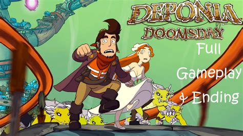 Deponia Doomsday Full Gameplay Walkthrough Ending Youtube