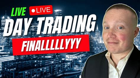 Live Day Trading Finallly Back At It Daytrade Stocks Youtube