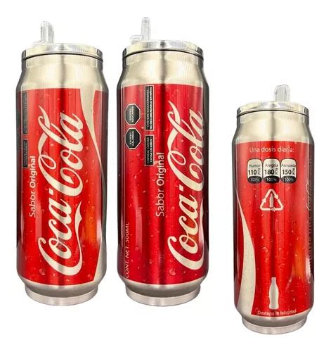 Termo Realista Lata Coca Cola Personalizada Envío Gratis