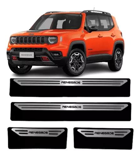 Jogo Soleira Prote O Porta Jeep Renegade Inox Frete Gr Tis