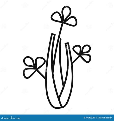 Vegan Celery Icon Outline Style Stock Vector Illustration Of Food