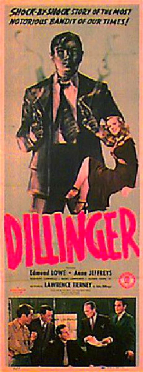 Dillinger Original 1945 U S Insert Movie Poster Posteritati Movie