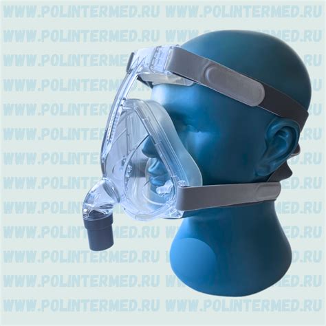 Купить носо-ротовую маску Full Face Mask для СИПАП БИПАП терапии