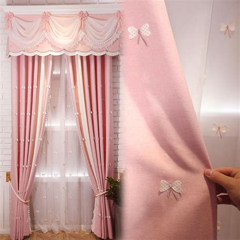 Hot Pink Bedroom Curtains Free Global Delivery Gflashy
