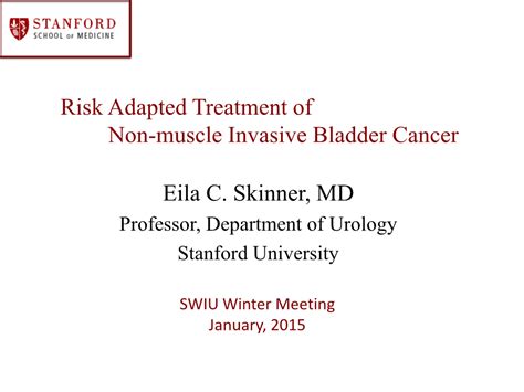 Risk Adapted Treatment Of Non Muscle Invasive Bladder Cancer Docslib