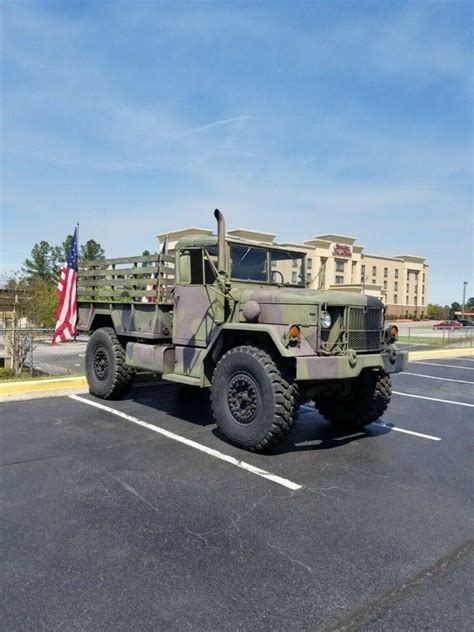 Bobbed Deuce 1987 AM General M35a2 Military Truck Trucks For Sale