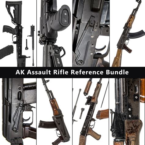 Artstation Ak Assault Rifle Reference Bundle Ak Ak Akm Ak