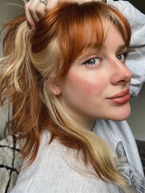 Pin By Jordan Snyder On Free As My Hair Ginger Hair Color Red Blonde Hair Hair Color