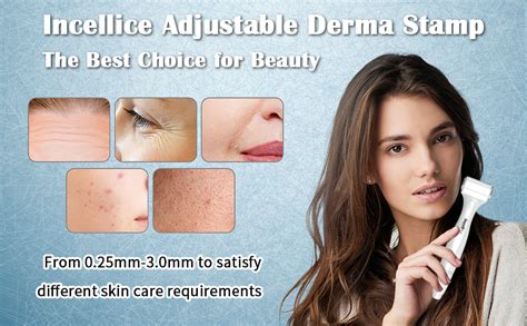 Derma Stamp Hair Incellice Dermastamp Adjustable Mm Titanium