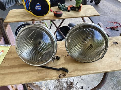Model A Head Lights Ford Hot Rod Rat Street Rod Gasser The H A M B