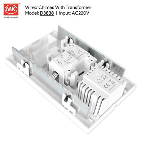 Km Lighting Product Mk Honeywell Wired Bell Chime With Transformer