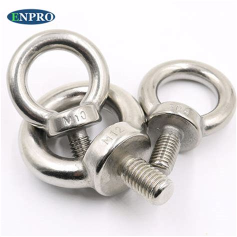 Din Stainless Steel Eye Bolt M M M Eyebolt China Eye