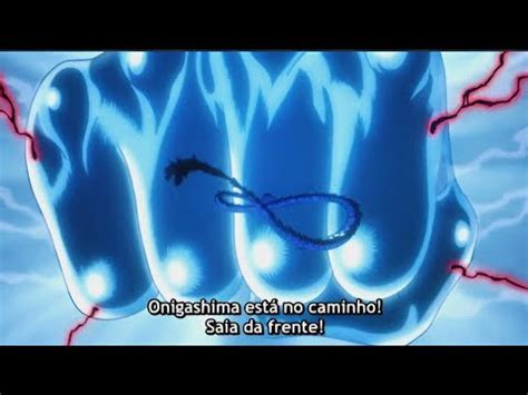 ONE PIECE EPISÓDIO 1074 LUFFY GEAR FIVE HUMILHANDO KAIDO SOCO