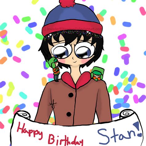 South Park Happy Birthday Stan And Trey By Invaderblitzwing On Deviantart