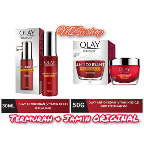 Jual Olay Regenerist Antioxidant Cream 50ml Olay Antioksidan Serum 30ml