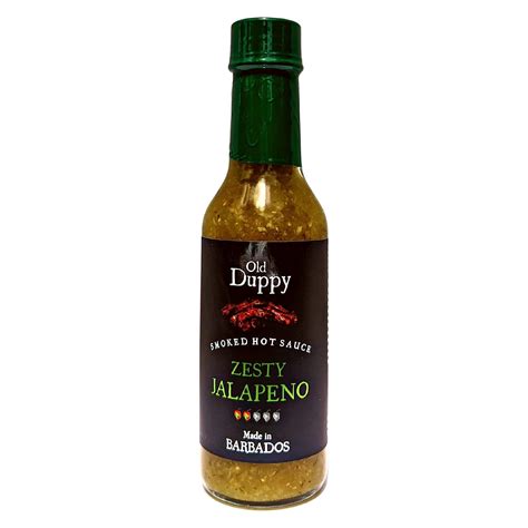 Old Duppy Zesty Jalapeno Dr Burn Riums Hot Sauce Emporium