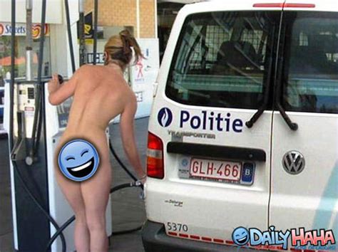 Pumping Gas Naked