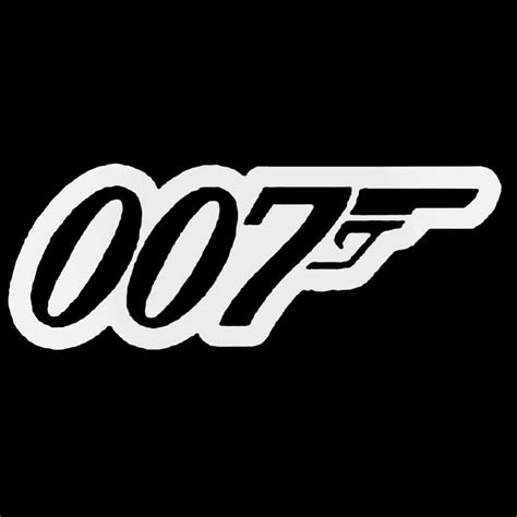 James Bond 007 New Decal Sticker