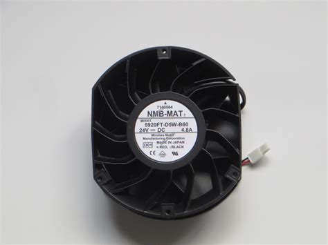 NMB 5920FT D5W B60 D01 24V 4 80A 2wires Cooling Fan Refurbished