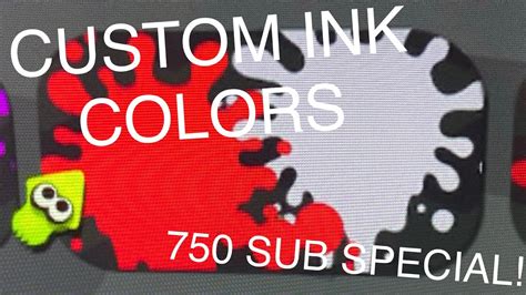 How To Get Custom Ink Colors In Privatefriend Matches Splatoon 2