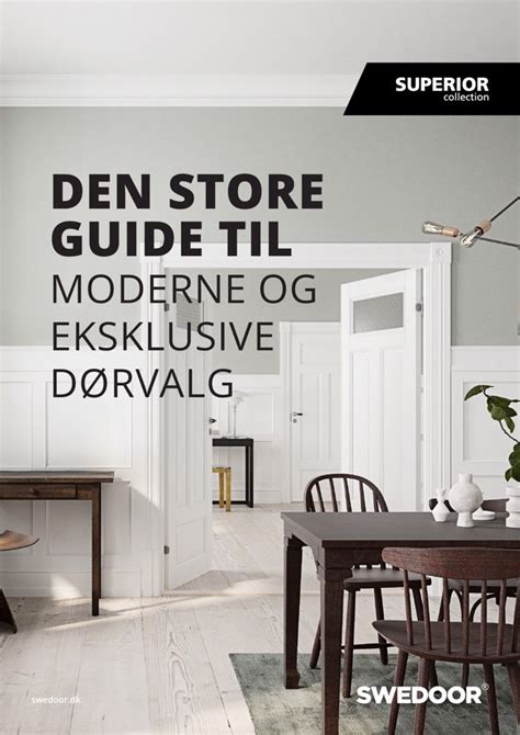 SUPERIOR collection indvendige døre Swedoor